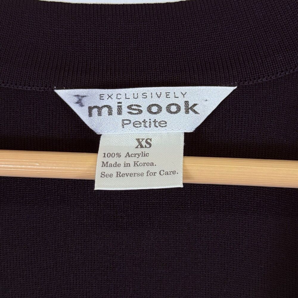 Misook Exclusively Black Toggle Button Cardigan S… - image 7